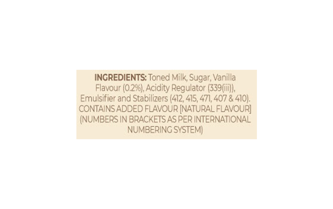 Cothas Coffee Vanilla Milkshake    Plastic Bottle  250 millilitre